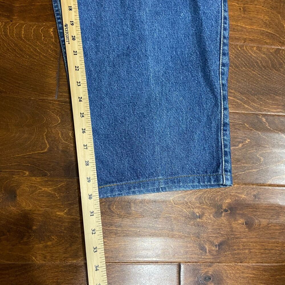 Levi's 545 Vintage 1997 Big & Tall Loose Fit Denim Blue Jeans Men's Size 52 x 30 - Picture 9 of 11